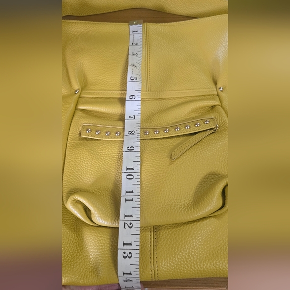 New LAGGO Joyce Hobo Bag Tote Shoulder Crossbody Yellow - Picture 5 of 9